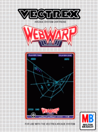 WebWarp PAL Vectrex PAL box art